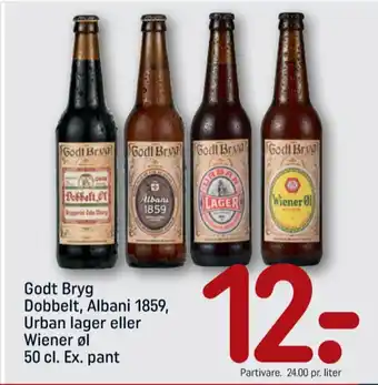 REMA 1000 Godt bryg specialøl tilbud