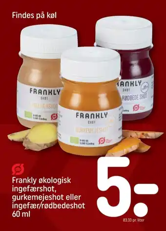 REMA 1000 Frankly juiceshot tilbud