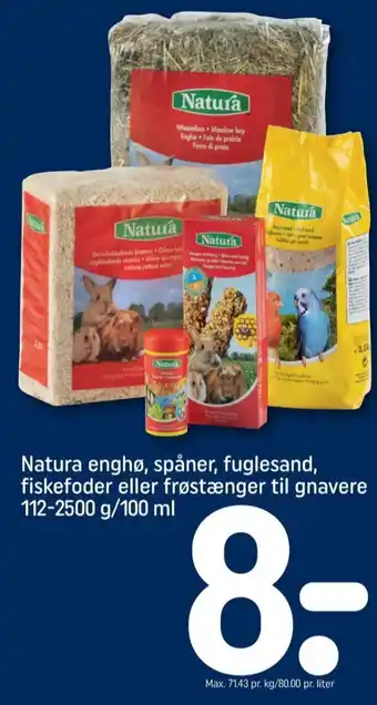 REMA 1000 Natura spåner tilbud