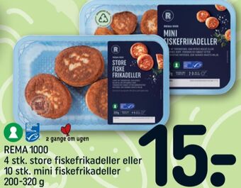 REMA 1000 Rema 1000 fiskefrikadeller tilbud