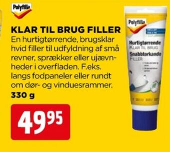 jem & fix Polyfilla spartelmasse tilbud