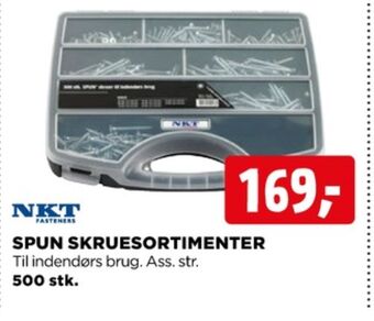 jem & fix Nkt fasteners sortimentsbokse tilbud