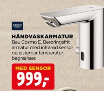 jem & fix Grohe håndvaskarmatur tilbud