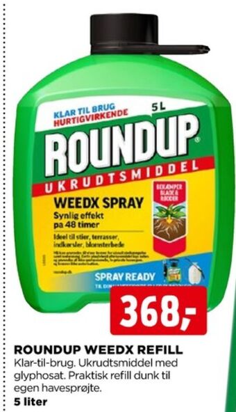 jem & fix Roundup ukrudtsmiddel tilbud