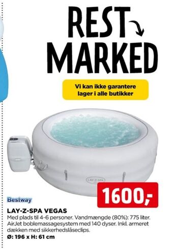 jem & fix Lay-z-spa spa tilbud