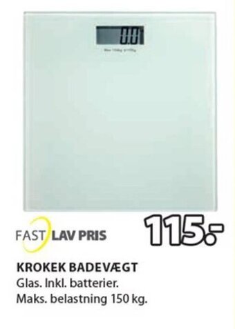 Krokek Badevægt