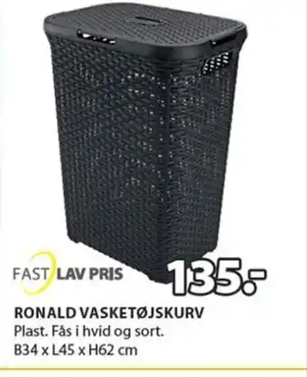 JYSK Ronald Vasketøjskurv tilbud