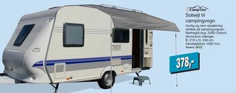 Harald Nyborg Solsejl til Campingvogn tilbud