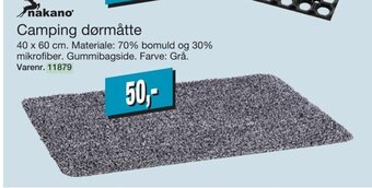 Harald Nyborg Camping Dørmåtte tilbud
