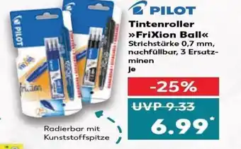 Pilot Tinteroller Frixion Ball