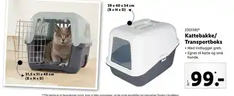 Lidl Zoofari Kattebakke/ Transportboks tilbud