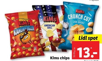 Lidl Kims Chips tilbud