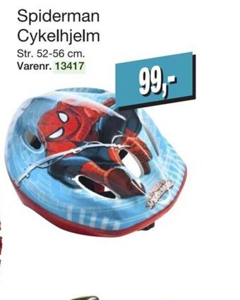 Harald Nyborg Spiderman Cykelhjelm tilbud