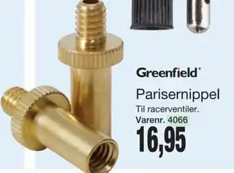 Harald Nyborg Greenfield Parisernippel tilbud