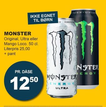 Let-Køb Monster energidrik tilbud