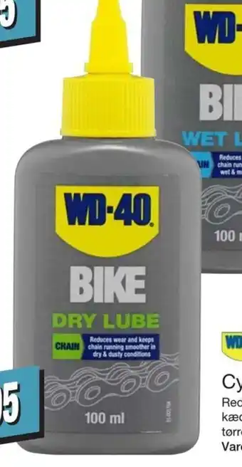 Harald Nyborg WD-40 Cykelkædeolie dry tilbud