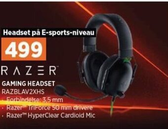 Power Gaming Headset tilbud
