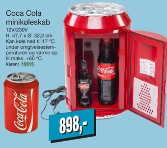 Harald Nyborg Coca Cola Minikøleskab tilbud