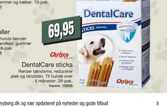 Harald Nyborg Chrisco Dental Care Sticks tilbud