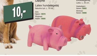Harald Nyborg Latex Hundelegetøj tilbud