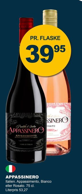 Let-Køb Appassinero tilbud