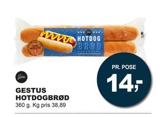 Let-Køb Gestus hotdogbrød tilbud