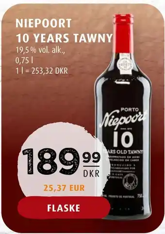 Scandinavian Park Niepoort 10 years tawny tilbud
