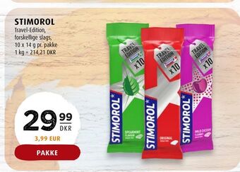 Scandinavian Park Stimorol tilbud