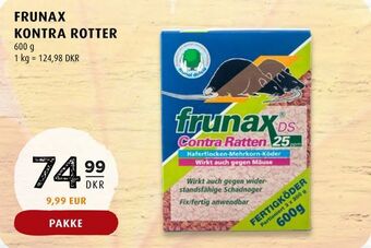 Scandinavian Park Frunax kontra rotter tilbud