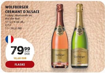 Scandinavian Park Wolfberger cremant d'alsace tilbud