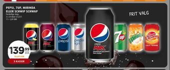 Scandinavian Park Pepsi, 7up, mirinda eller schwip schwap tilbud