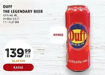 Scandinavian Park Duff the legendary beer tilbud