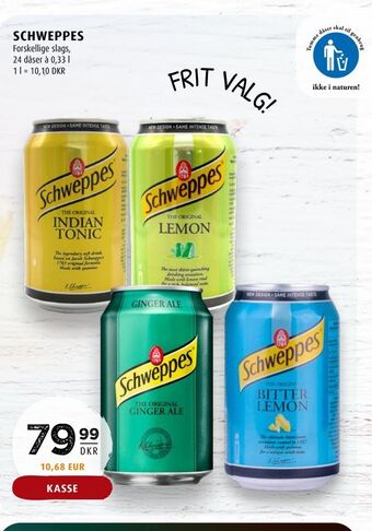 Scandinavian Park Schweppes tilbud