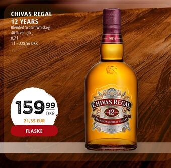 Scandinavian Park Chivas regal 12 years tilbud