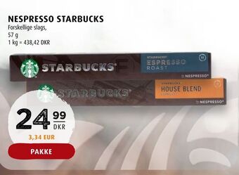 Scandinavian Park Nespresso starbucks tilbud