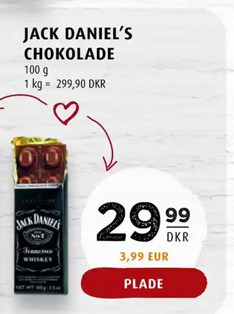 Scandinavian Park Jack daniel's chokolade tilbud