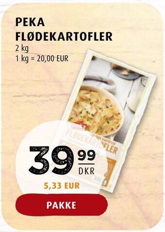 Peka flødekartofler