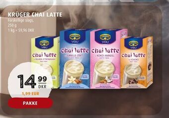 Krüger chai latte