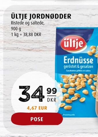 Scandinavian Park Ültje jordnødder tilbud