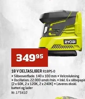Bygma 18 v deltasliber tilbud