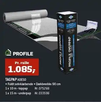 Bygma Tagpap tilbud