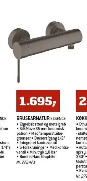 Brusearmatur