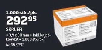 Bygma Skruer tilbud