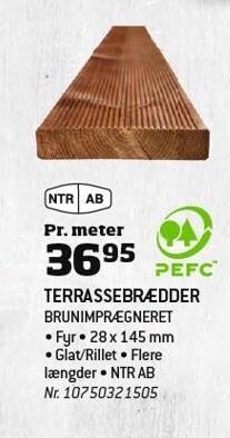 Bygma Terrassebrædder tilbud