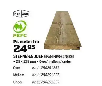 Sternbrædder