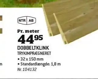 Bygma Dobbeltklink tilbud