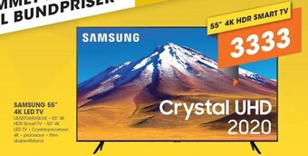 Samsung 55" 4k led tv