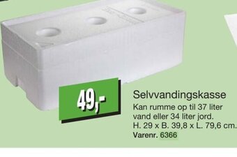 Harald Nyborg Selvvandingskasse tilbud