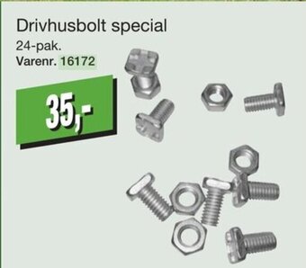 Harald Nyborg Drivhusbolt Special tilbud
