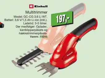 Harald Nyborg Einhell Multitrimmer tilbud